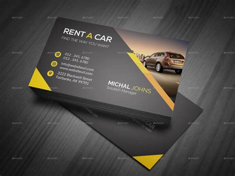 Maybe you would like to learn more about one of these? Rent A Car Business Card by DreamStudio-eg | GraphicRiver