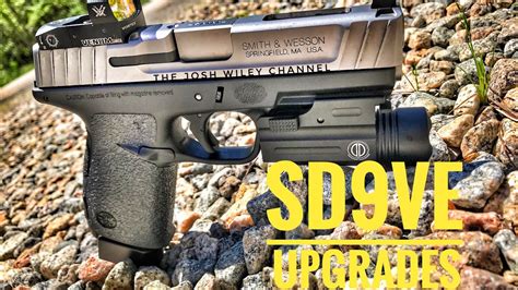 Smith And Wesson Sd9ve Upgrades Apex Tactical And Dagger Defense Youtube