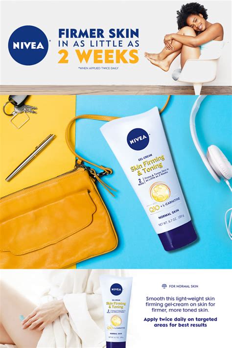 Nivea Skin Firming And Toning Body Gel Cream With Q10 For Normal Skin 6