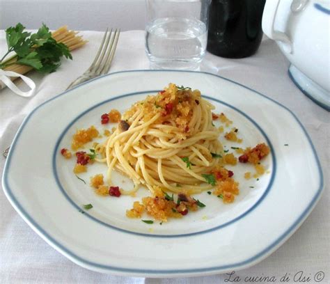 Spaghetti Con La Mollica La Cucina Di Asi