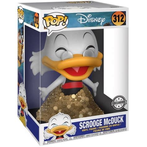 Funko Pop Scrooge Mcduck With Gold Supersized Ducktales 312