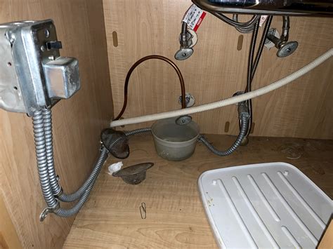 Electrical – piggyback off a hard-wired dishwasher circuit for a