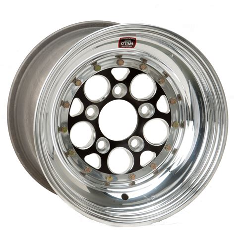 Wheel Racing ,Magnum 2.0;15x12'' Black/Polished Magnum 2.0 5X5'' Bolt