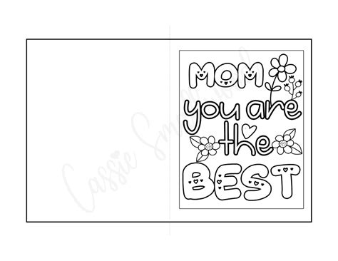 Printable Mother S Day Cards To Color PDFs Freebie Finding Mom Vlr