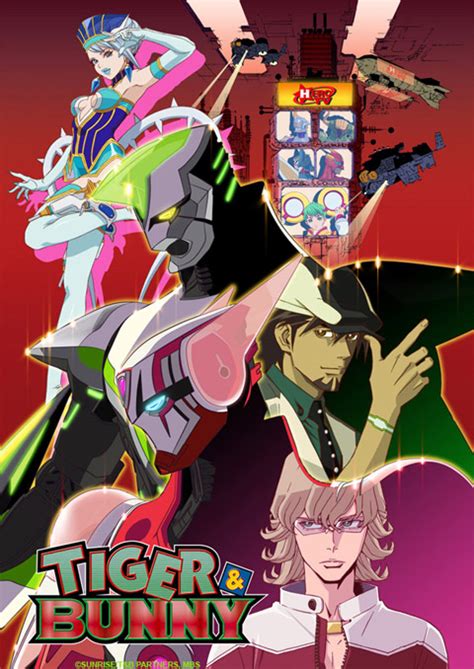 viz to debut new anime series tiger and bunny online simultaneous to japanese debut