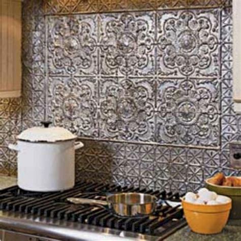 35 Beautiful Rustic Metal Kitchen Backsplash Tile Ideas For Your