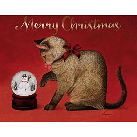 Boxed Christmas Cards With Cats Christmas Carol
