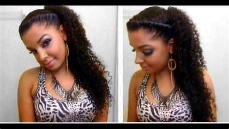 How To Easy Quick Cute Twist Side Natural Curly