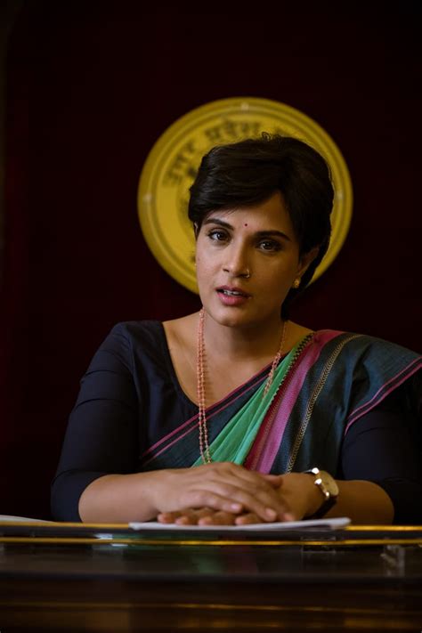 Completely Unintentional Oversight Says Richa Chadha On Her Look In ‘madam Chief Minister’