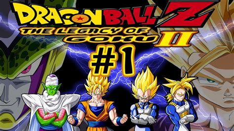 Lets Play Dragon Ball Z Legacy Of Goku 2 Part 1 Youtube