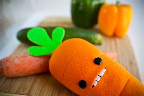 Stuffed Toys Stuffed Carrot Toy