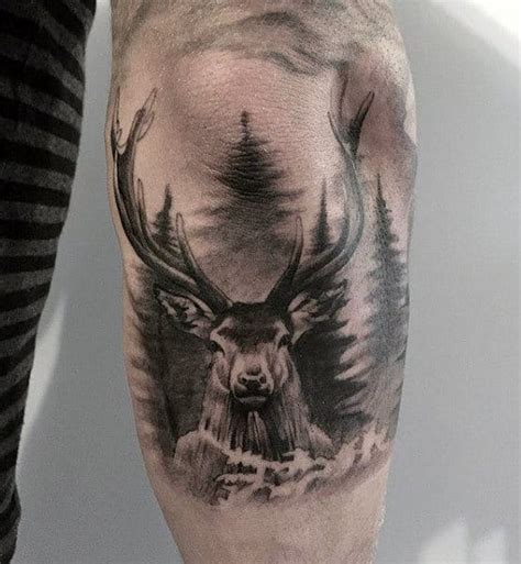 Deer Tattoo Designs For Men