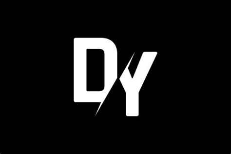Monogram Dy Logo Gráfico Por Greenlines Studios · Creative Fabrica