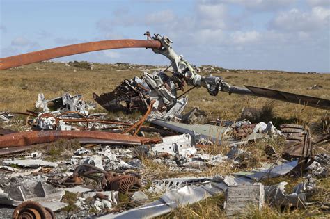 Falklands Battlefields Tour Mount Kent Chinook Wreckage Neonbubble