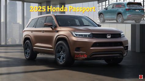 Fourth Gen 2025 Honda Passport Gets Imagined With A Boxier Yet Stylish