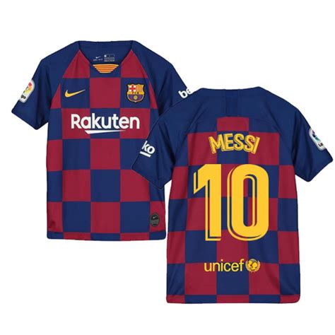 Men Soccer Messi 10 New 2019 2020 Season Barcelona Home Mens Soccer