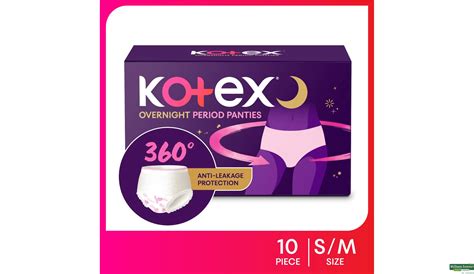 Buy Kotex Overnight Period Panties Sm 10 Pcs Online At Best Prices