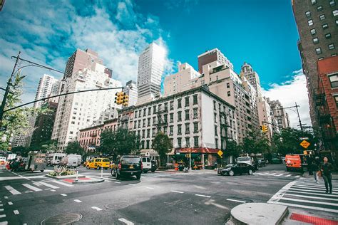 Busy City Street In Daytime · Free Stock Photo