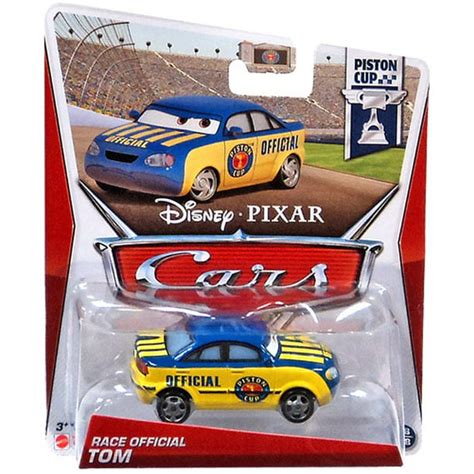 Disney Cars Series 3 Race Official Tom Diecast Car