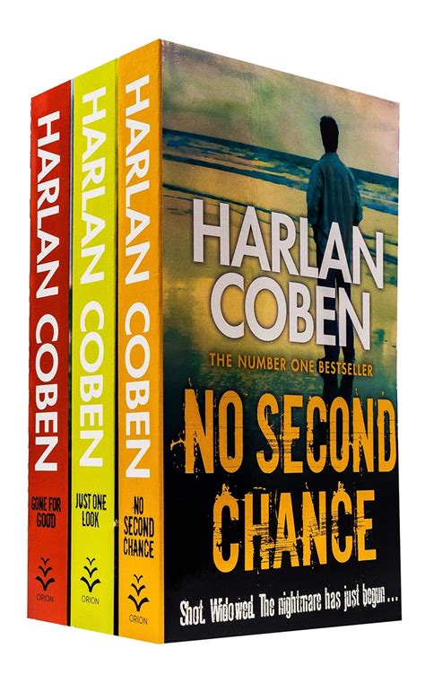 Harlan Coben Collection 3 Books Set No Second Chance Gone For Good