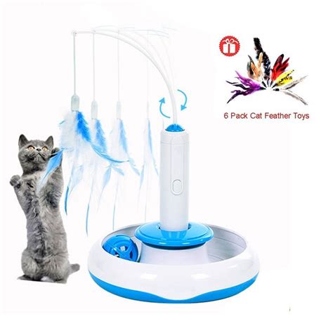 Creation Electronic Motion Cat Toy Electric Rotate Best Interactive Cat