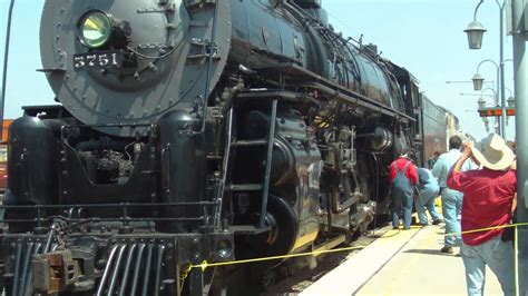 Santa Fe 3751 At The San Bernardino Railroad Days 41711 Youtube
