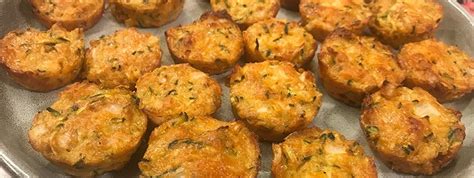 Crispy and delicious, if you are mini muffin tin, prepared (lightly coated with cooking spray). Zucchini Cheddar Tots | Sparkle Recipes | Food recipes ...