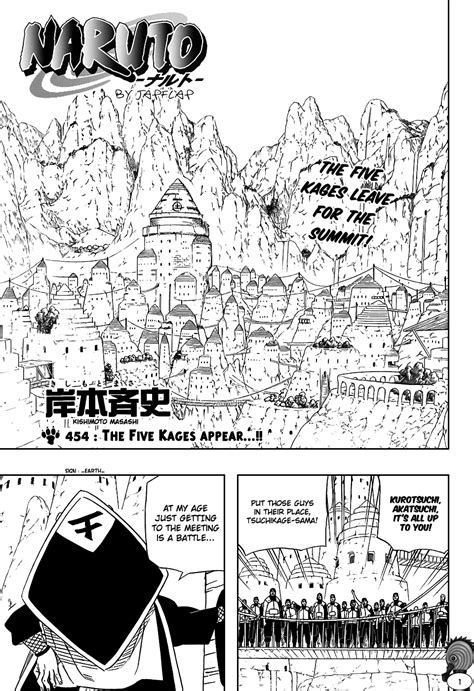 Naruto Shippuden Vol49 Chapter 454 The Five Kages Naruto