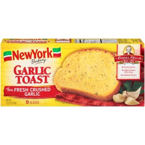 New York Bakery Garlic Toast 1325 Oz Kroger