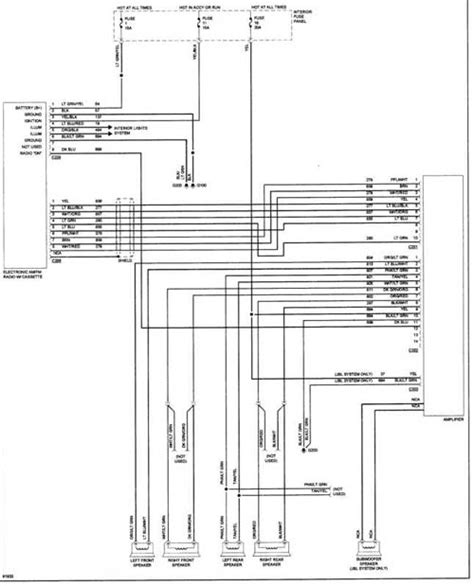 Stereo Wiring Diagram 1996 Ford Thunderbird