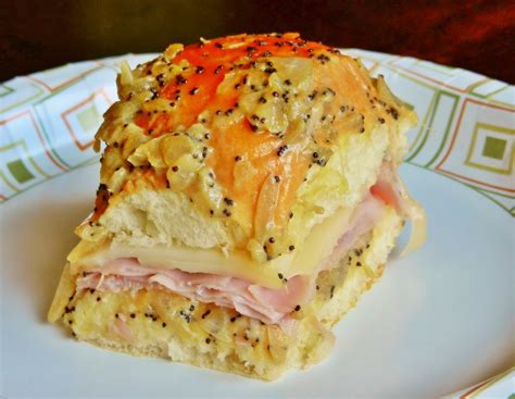 hawaiian baked ham and swiss sandwiches keeprecipes your universal recipe box