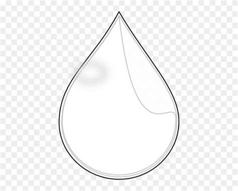 Black And White Raindrop White Water Drop Png Free Transparent Png