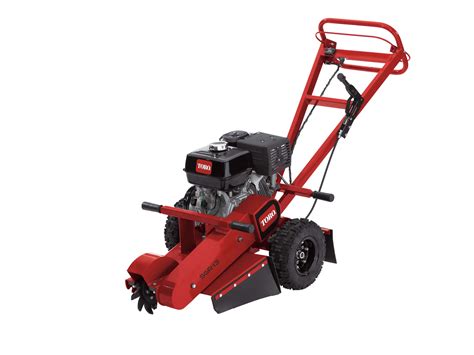 Try to turn the nut on the front of the blade with your hand. Stump Grinder - All Seasons Rent All