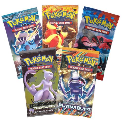 New pokemon cards 60ex 20gx 20mega english version no repeat shining game collection battle carte tadirng card children toys. Pokemon Cards - 5 Booster Packs (Random packs) - New & Sealed | Pokemon, Pokemon cards, Pokemon ...