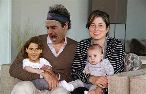 But despite his epic rivalry with nadal, and novak djokovic, federer said it hasn't been easy for mirka and himself to introduce tennis to his four children. Tennis Planet.me: Slightly funny photos. !! Baby Rafa ...