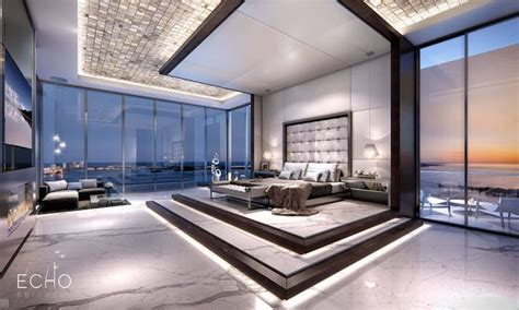 5 Stunning Miami Beach Penthouses With Pool Luxurious Bedrooms