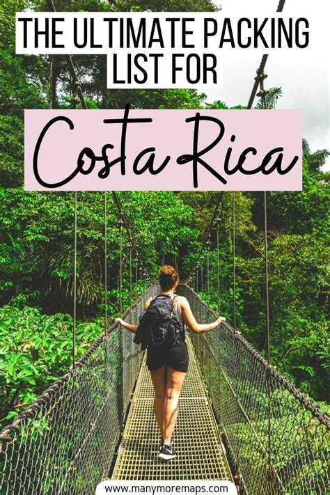 What To Pack For A Trip To Costa Rica Costa Rica Travel Packing Costa