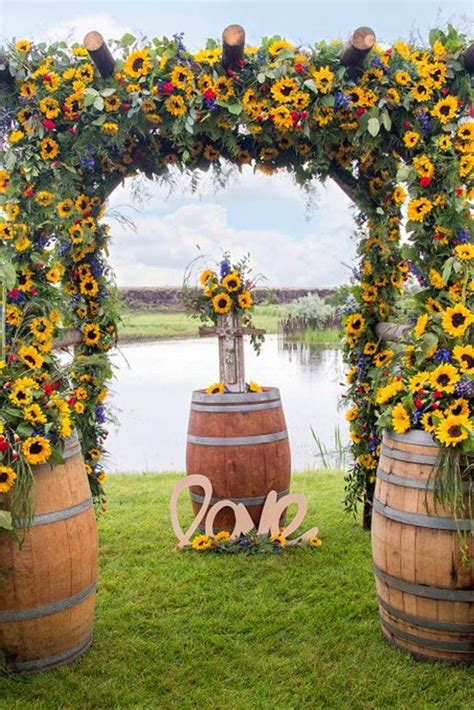 Sunflower Wedding Theme Ideas | Dresses Images 2022