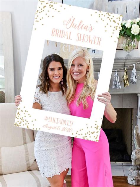 Brunch And Bubbly Bridal Shower Photo Frame Prop Photo Booth Etsy