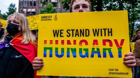 Nations Voice Grave Concern At Hungary Anti Lgbtq Law
