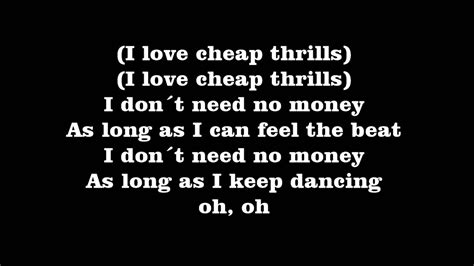 Sia Lyrics Cheap Thrills Spegel Med Belysning