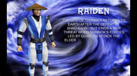 Mortal Kombat 4 Raiden Hd Bio Youtube