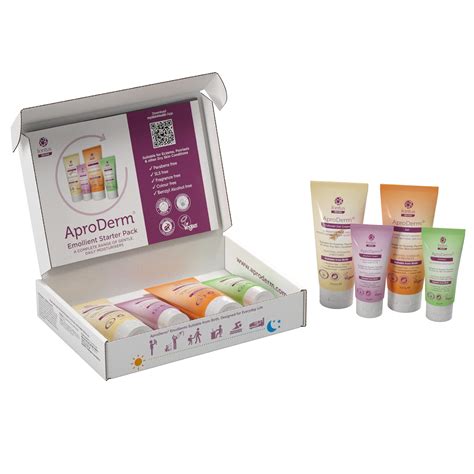 Buy Aproderm Emollient Starter Pack Face And Body Moisturisers For