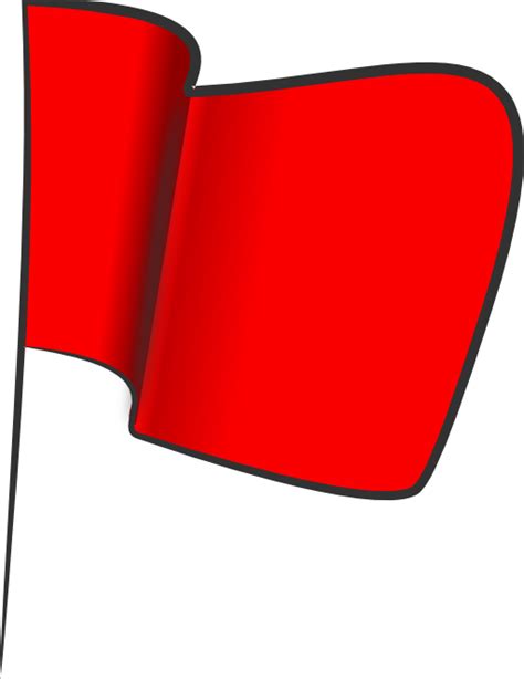 Red Flag Clipart I2clipart Royalty Free Public Domain Clipart