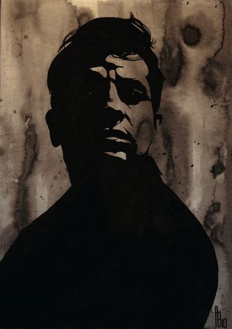 Philipp Banken Illustration Jack Kerouac Portrait