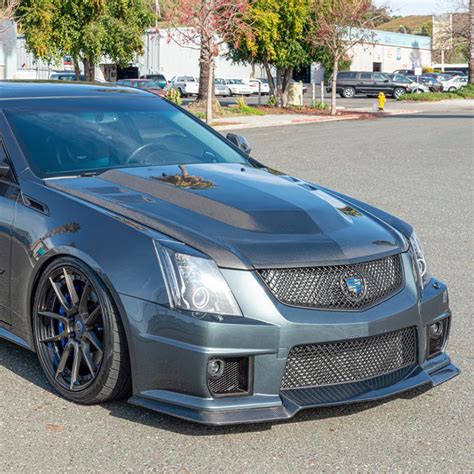 Extreme Online Store 2009 2015 Cadillac Cts V Carbon Fiber Front