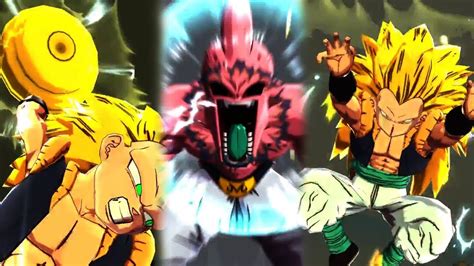 Db Legends New Ssj3 Gotenks And Super Buu Super Attack Animations Dragon