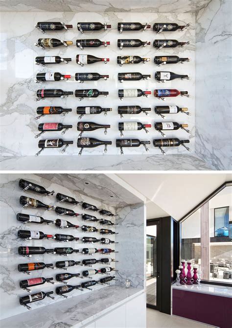 Residential compact wine cellar in oak with large glass wall in london. Wine Rack Ideas - Show Off Your Bottles With A Wall ...