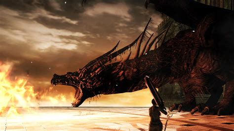 Dark Souls 2 How To Beat Ancient Dragon - Dragon Aerie & Dragon Shrine - The World of Dark Souls II (Part 24