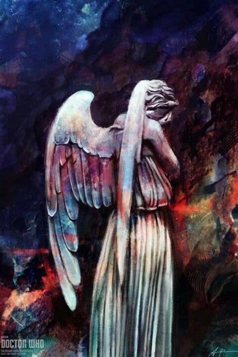 Doctor Who Weeping Angel Phone Background Angeli Piangenti Arte